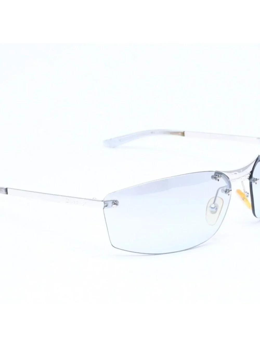 Dior Pop Rimless Sunglasses Gray Silver Eyewear